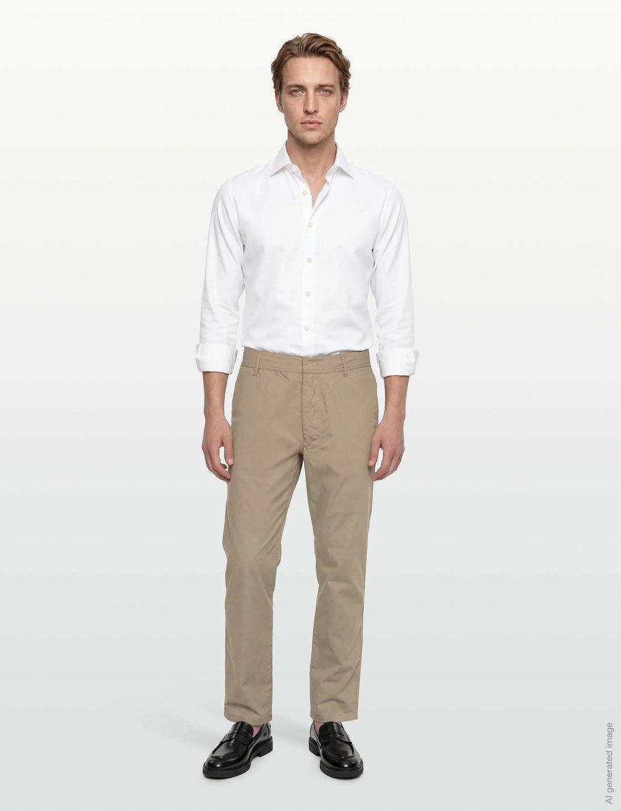 Selected - SLHSLIM-ETHAN SHIRT LS SPREAD NOOS - casual overhemden - white - 0