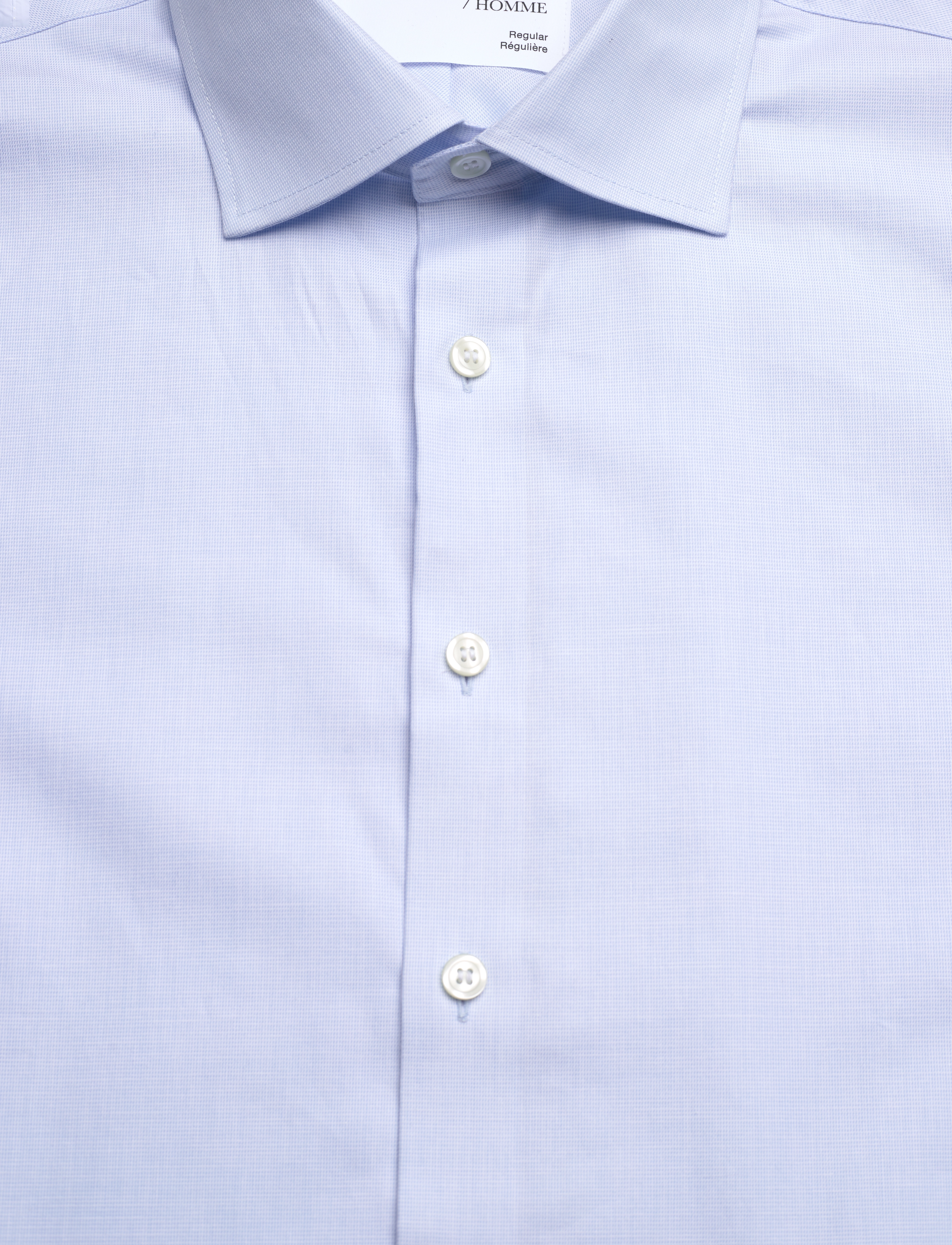 Selected - SLHREG-ETHAN SHIRT LS SPREAD NOOS - light blue - 2