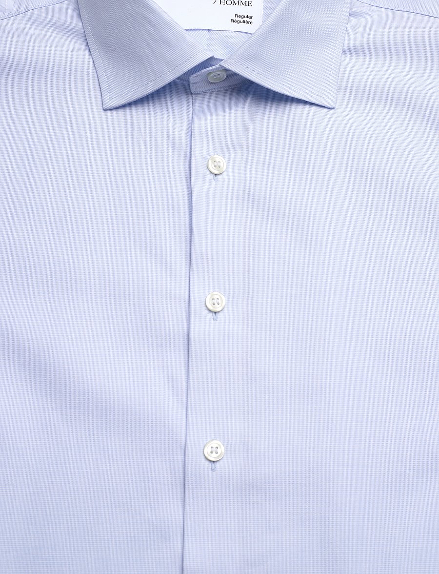 Selected - SLHREG-ETHAN SHIRT LS SPREAD NOOS - light blue - 2