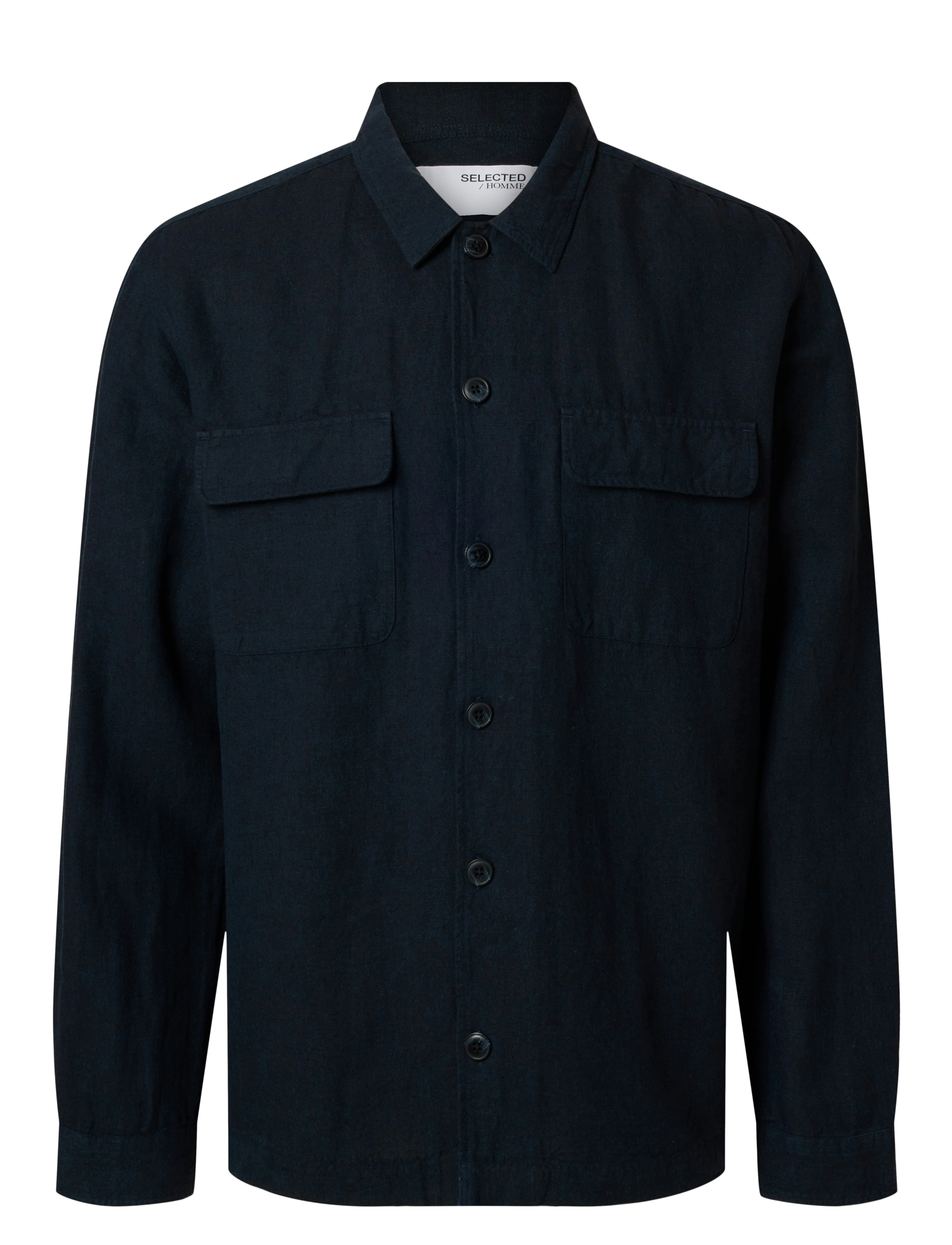 Selected - Slm-Leroy Linen Blend Overshirt