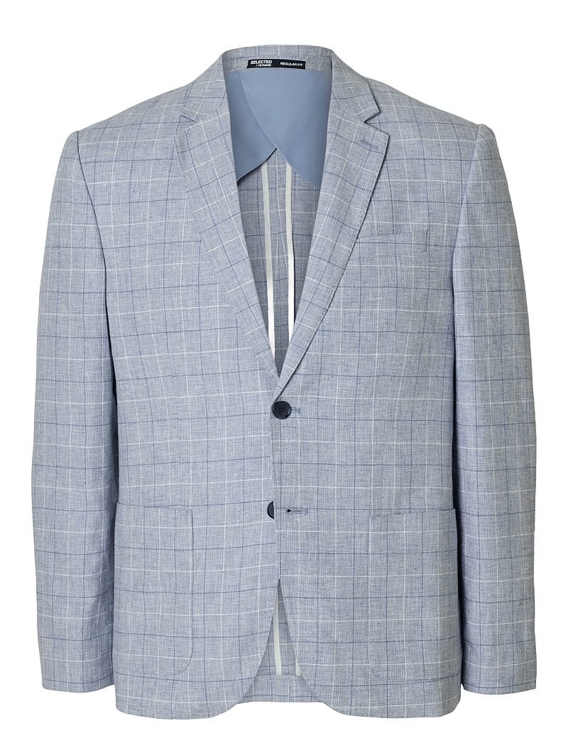 Selected - SLHREG-MALIK SUN DSGN BLZ - einreiher - light blue - 1