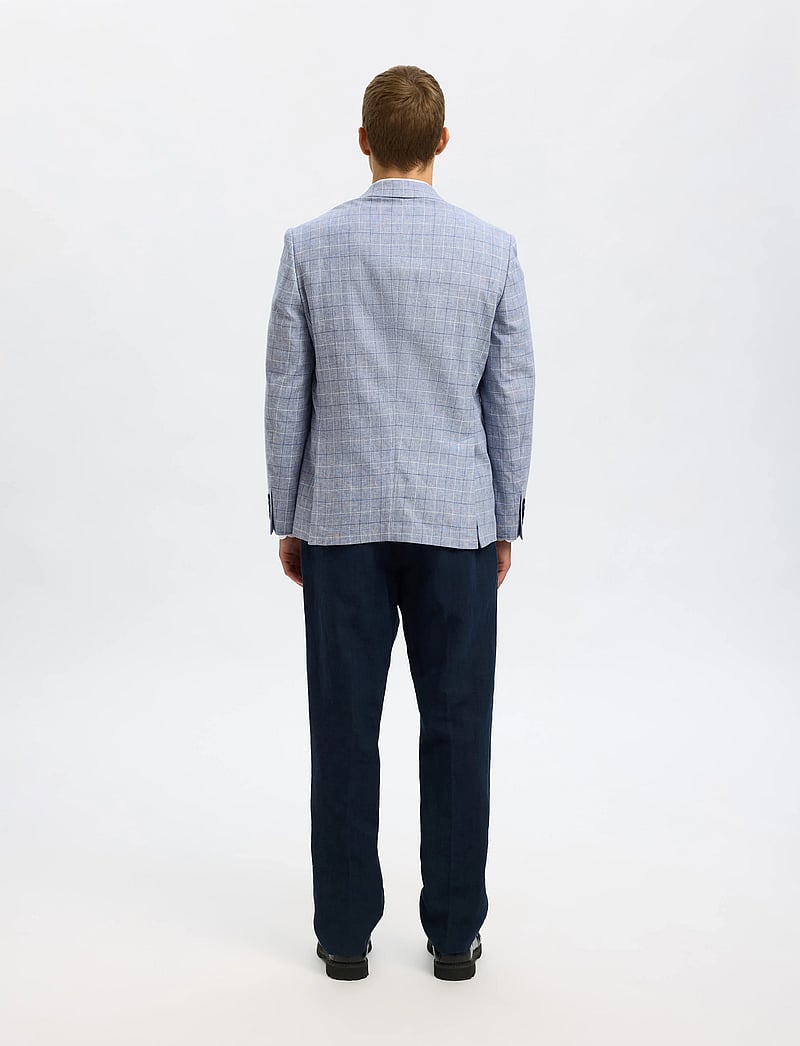 Selected - SLHREG-MALIK SUN DSGN BLZ - einreiher - light blue - 2