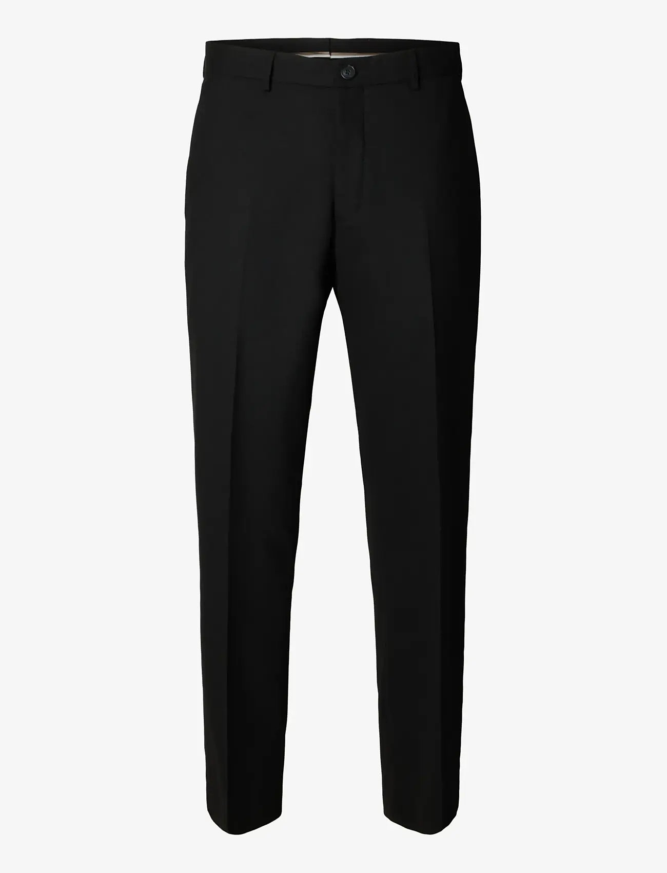 Selected - SLMNEIL REG TRS - Ülikonnapüksid - black - 1