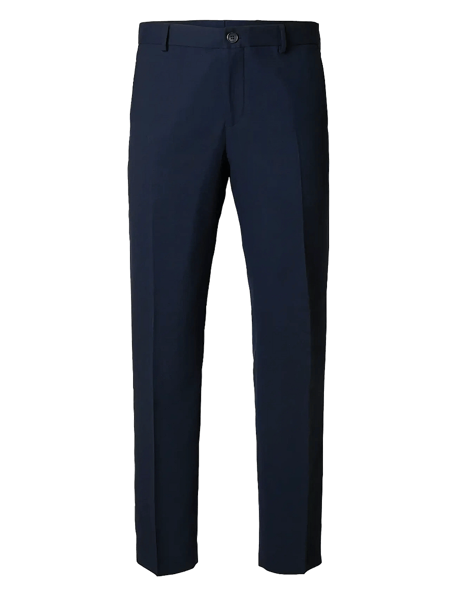 Selected - SLMNEIL REG TRS - anzugshosen - navy blazer - 0