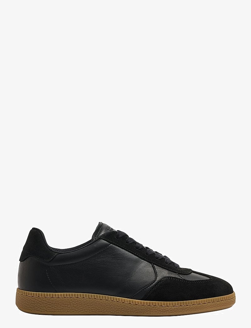 Selected - SLHFINLEY MIX SNEAKER - madala säärega tossud - black - 1