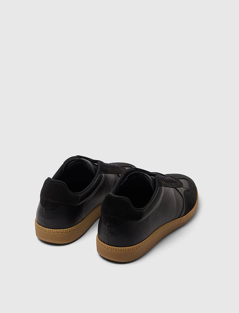 Selected - SLHFINLEY MIX SNEAKER - madala säärega tossud - black - 0