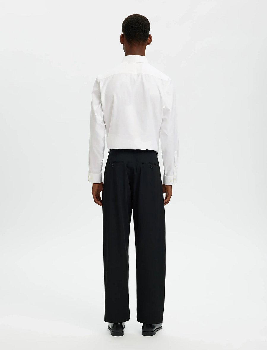 Selected - SLHSLIM-LUX OXFORD SHIRT LS SPREAD NOOS - oxford-hemden - bright white - 2