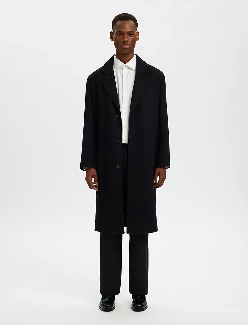 Selected - SLHSLIM-LUX OXFORD SHIRT LS SPREAD NOOS - oxfordi särgid - bright white - 5