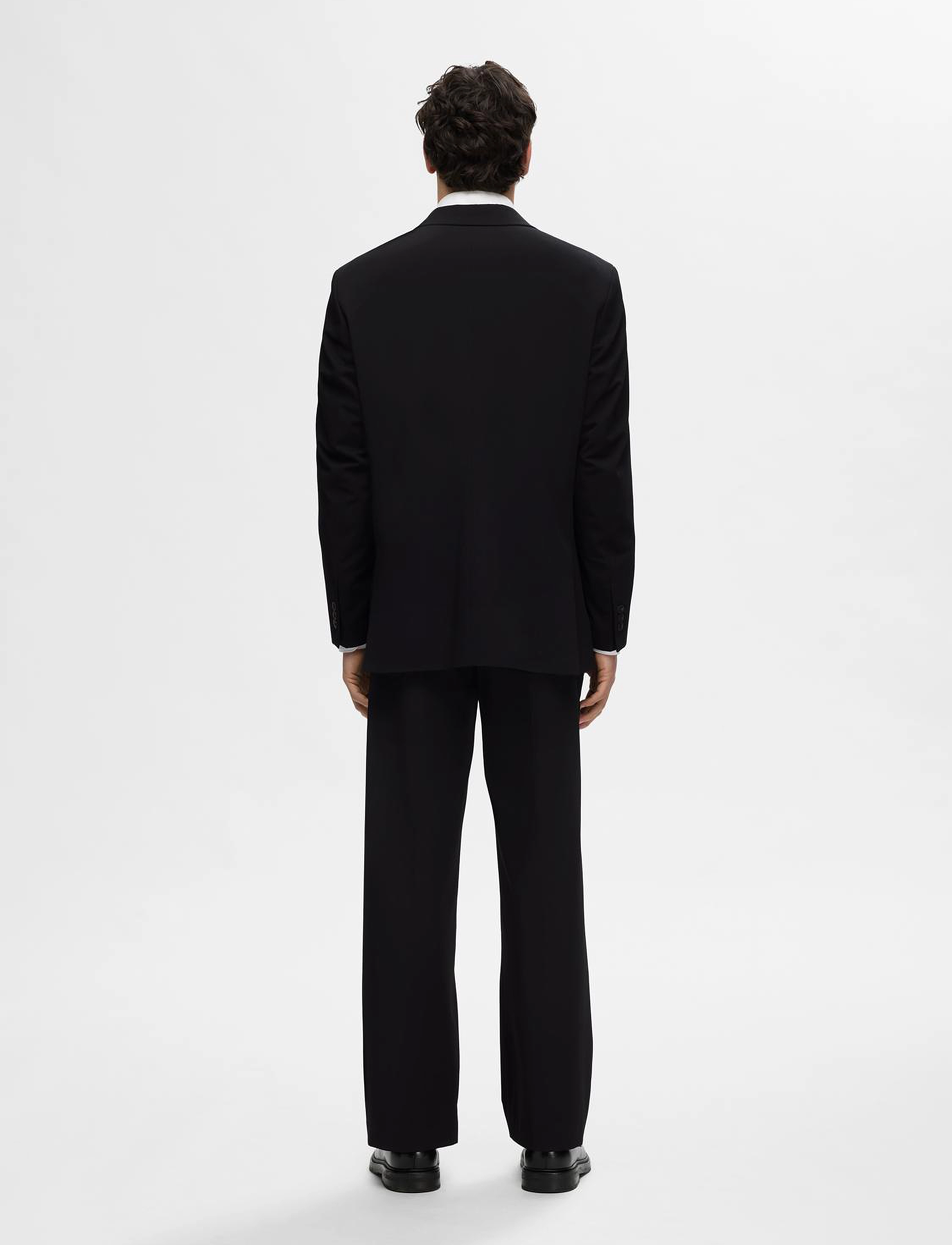 Selected - SLHRELAXED-LIAM CFW DB BLZ EX - black - 2