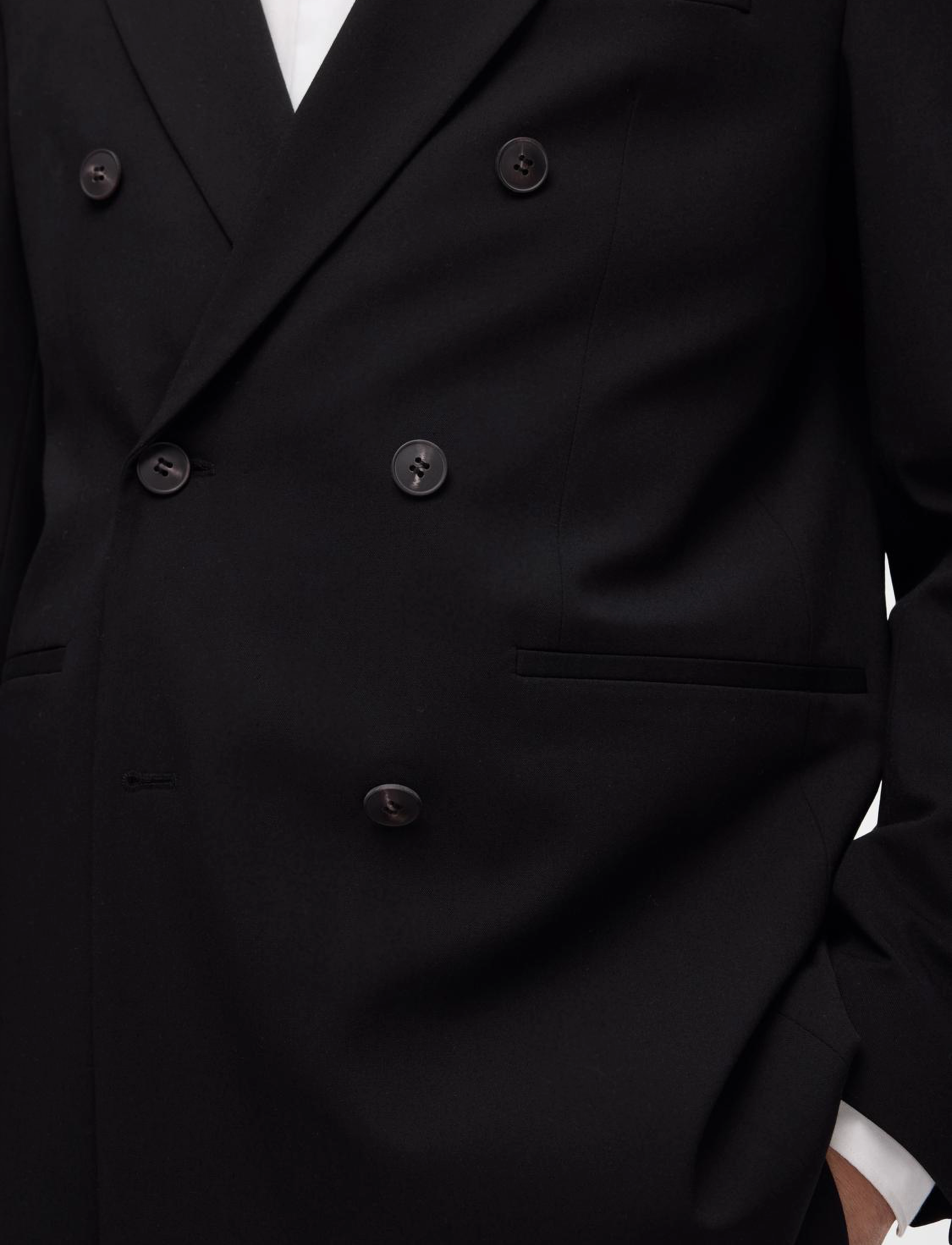 Selected - SLHRELAXED-LIAM CFW DB BLZ EX - black - 4