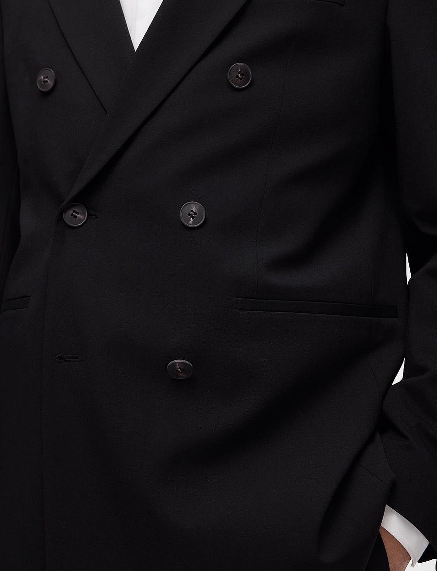 Selected - SLHRELAXED-LIAM CFW DB BLZ EX - black - 4