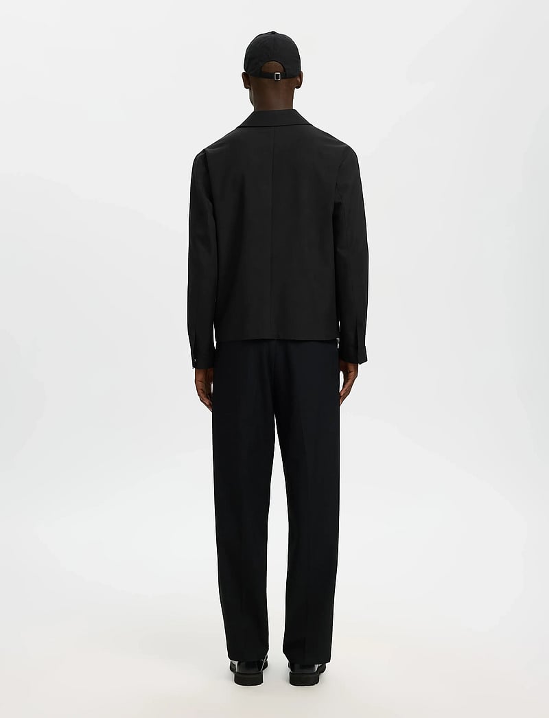 Selected - SLMREG-ROBERT OVERSHIRT NOOS - nach anlass kaufen - black - 2