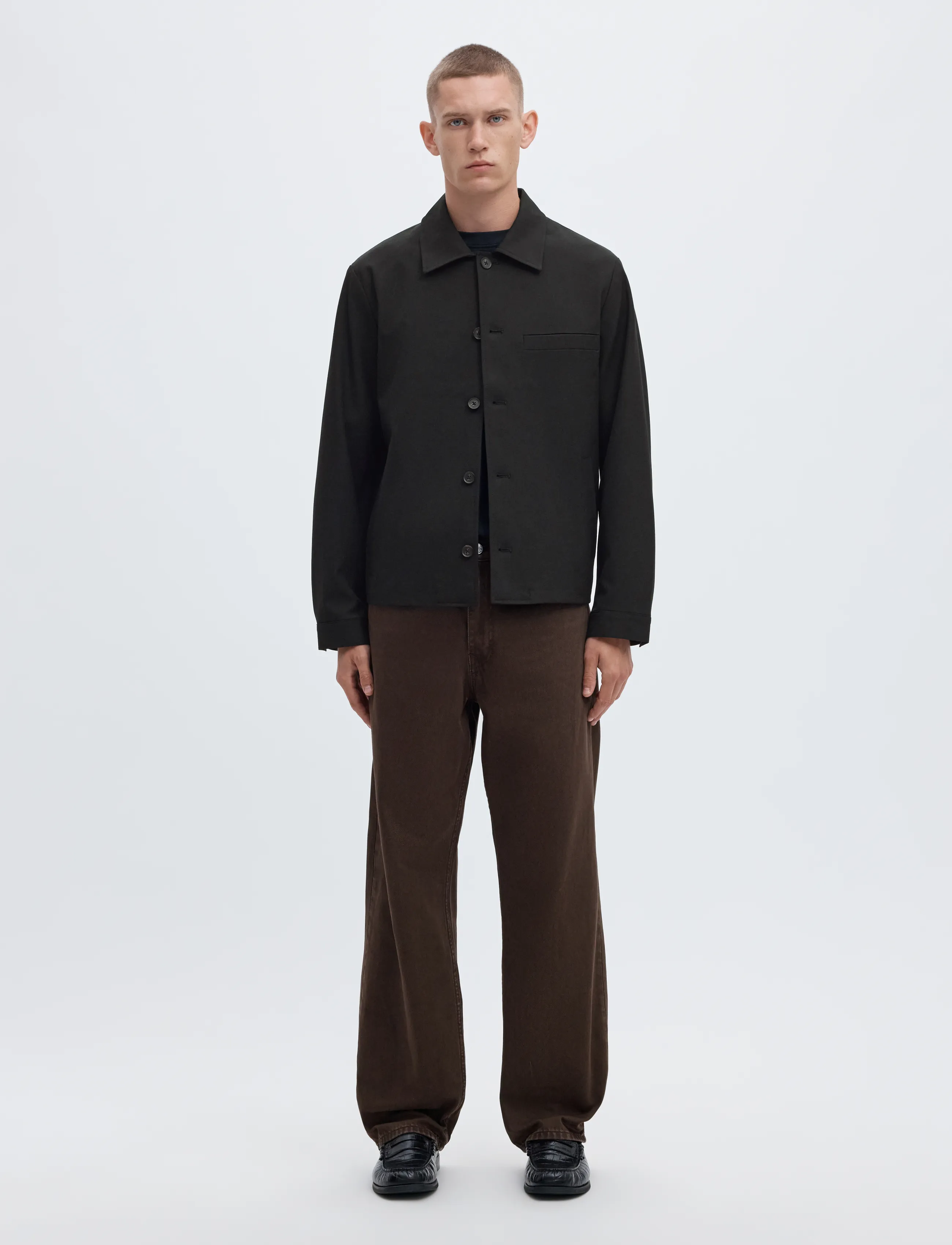 SELECTED Slmreg-Robert Overshirt Noos overshirts herr – bild 3