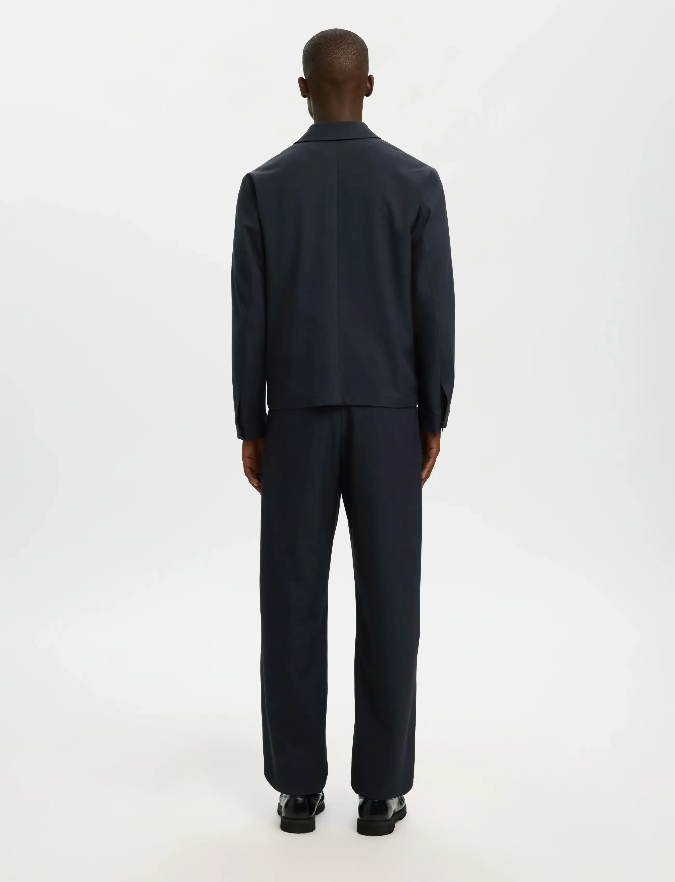 Selected - SLMREG-ROBERT OVERSHIRT NOOS - overshirts - dark sapphire - 2