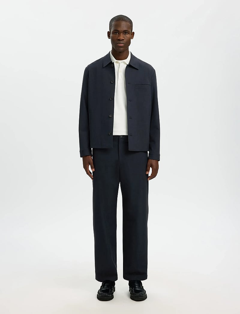 Selected - SLMREG-ROBERT OVERSHIRT NOOS - nach anlass kaufen - dark sapphire - 3