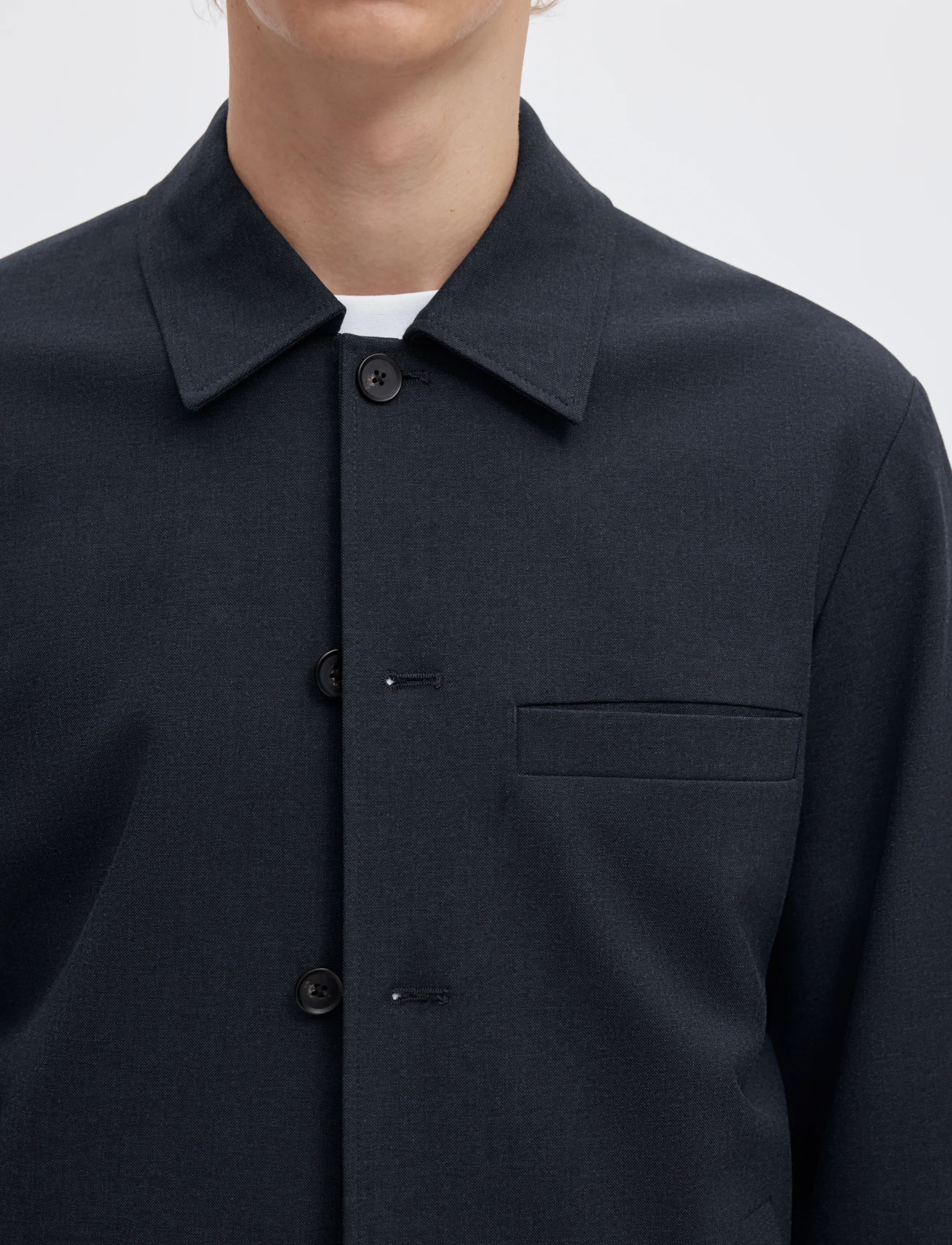 Selected - SLMREG-ROBERT OVERSHIRT NOOS - shoppa efter tillfälle - dark sapphire - 4