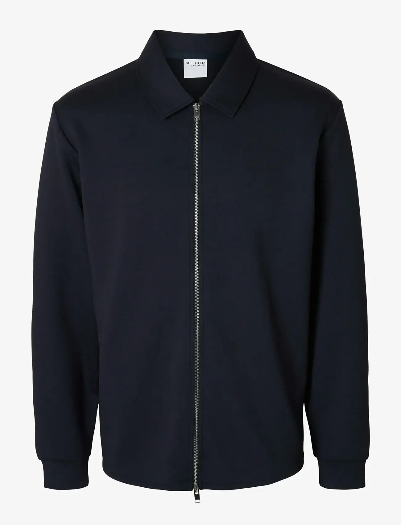 Selected - SLHEMANUEL SOFT FULL ZIP SWEAT NOOS - kollektionen - sky captain - 1