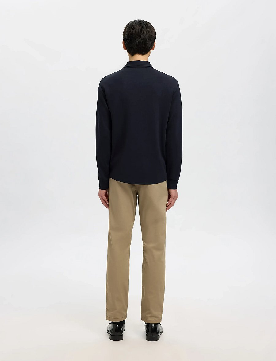 Selected - SLHEMANUEL SOFT FULL ZIP SWEAT NOOS - shop by occasion - sky captain - 3