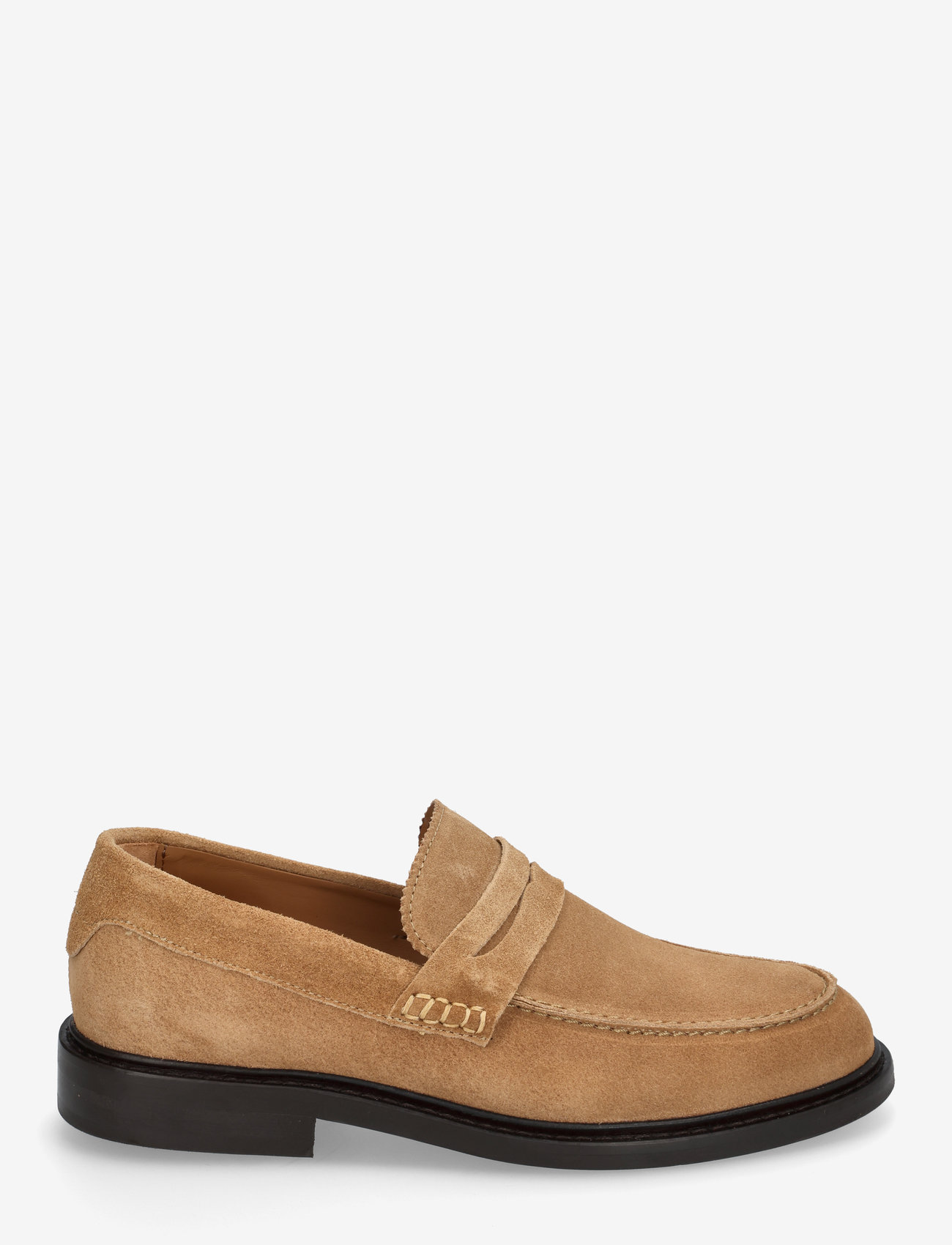 Selected - SLHCARTER SUEDE LOW PENNY LOAFER - collections - warm sand - 2