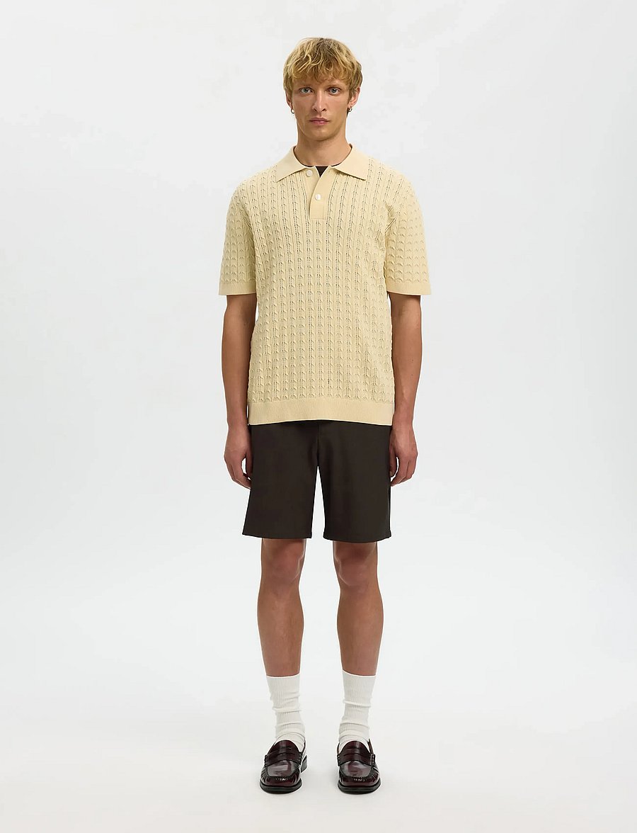 Selected - SLHREGULAR-ROBERT FLEX SHORTS NOOS - laisvalaikio šortai - delicioso - 3