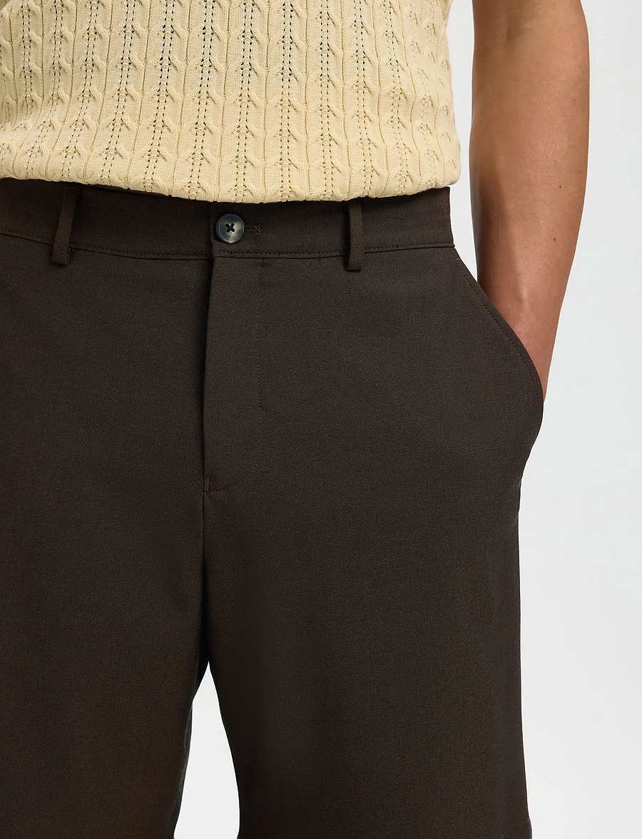 Selected - SLHREGULAR-ROBERT FLEX SHORTS NOOS - laisvalaikio šortai - delicioso - 4