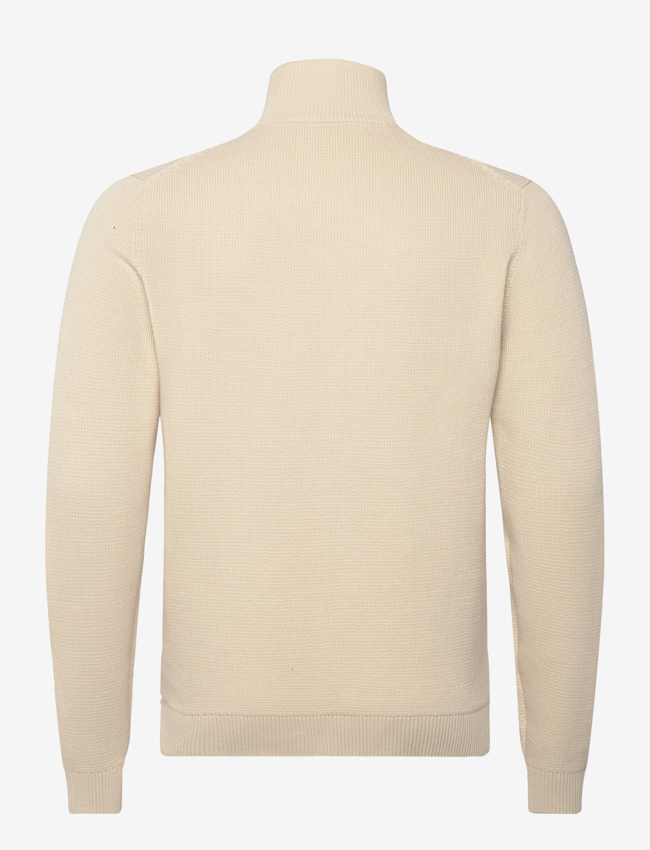 Selected - SLHDANE LS KNIT STRUCTURE FULL ZIP NOOS - full zip tröjor - oatmeal - 2