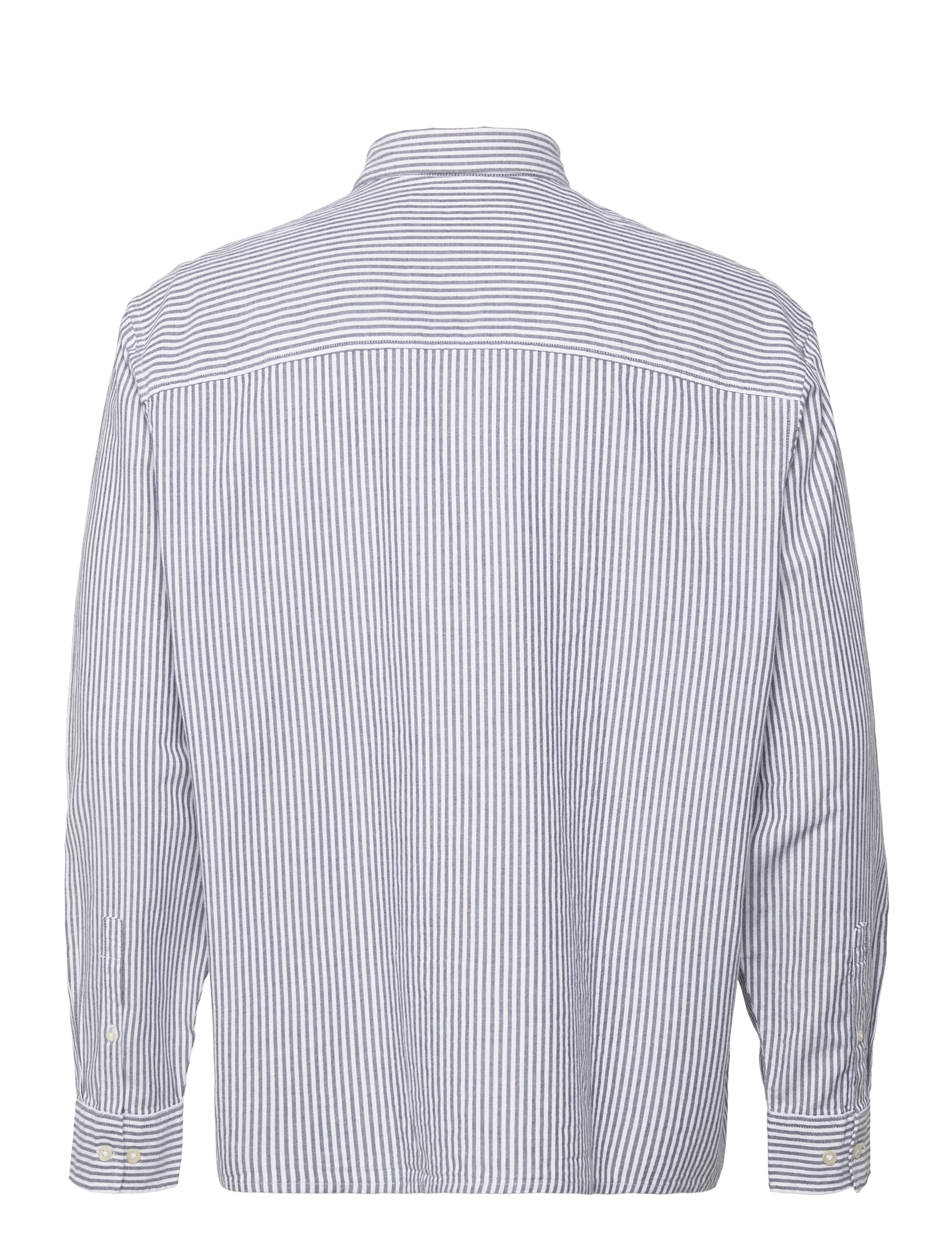 Selected Homme - SLHBOXY MAT-OX LS SHIRT EX - dark sapphire - 1