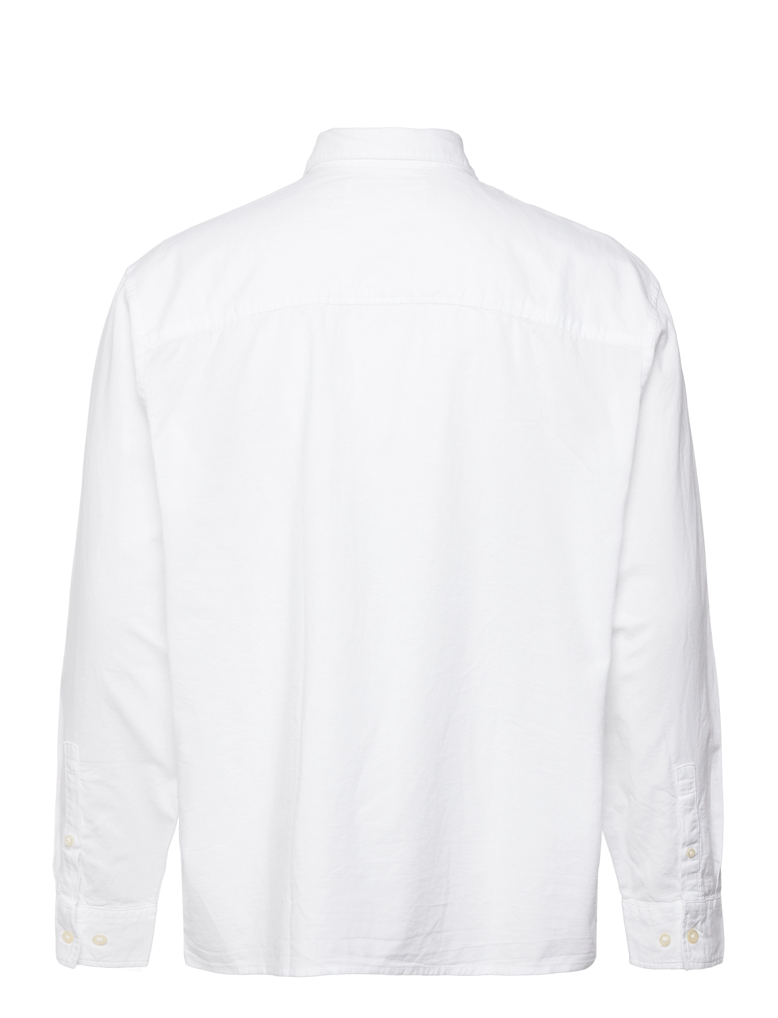 Selected Homme - SLHBOXY MAT-OX LS SHIRT EX - white - 1