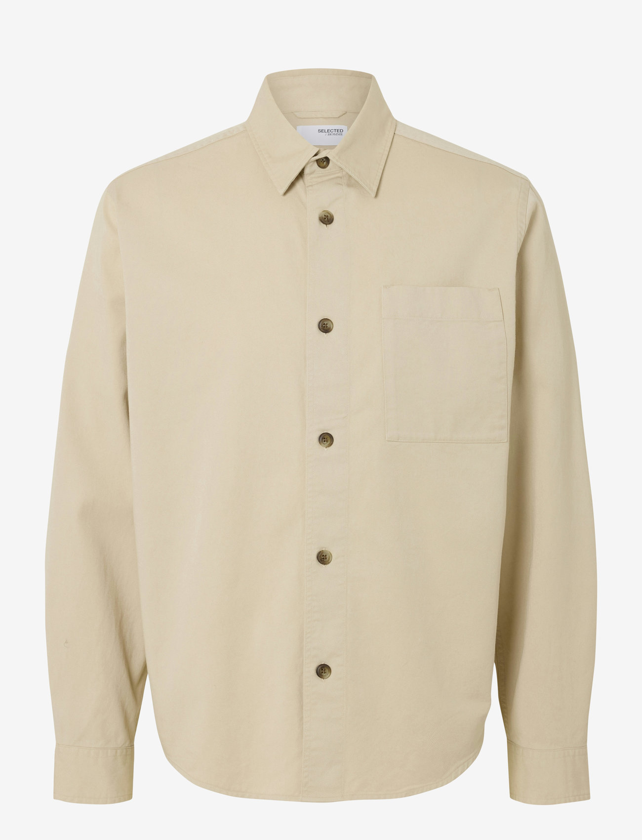 Selected - SLHACE THAIS OVERSHIRT - kollektioner - oatmeal - 1