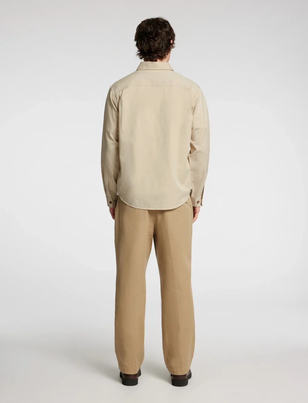 Selected - SLHACE THAIS OVERSHIRT - nos éditoriaux - oatmeal - 2