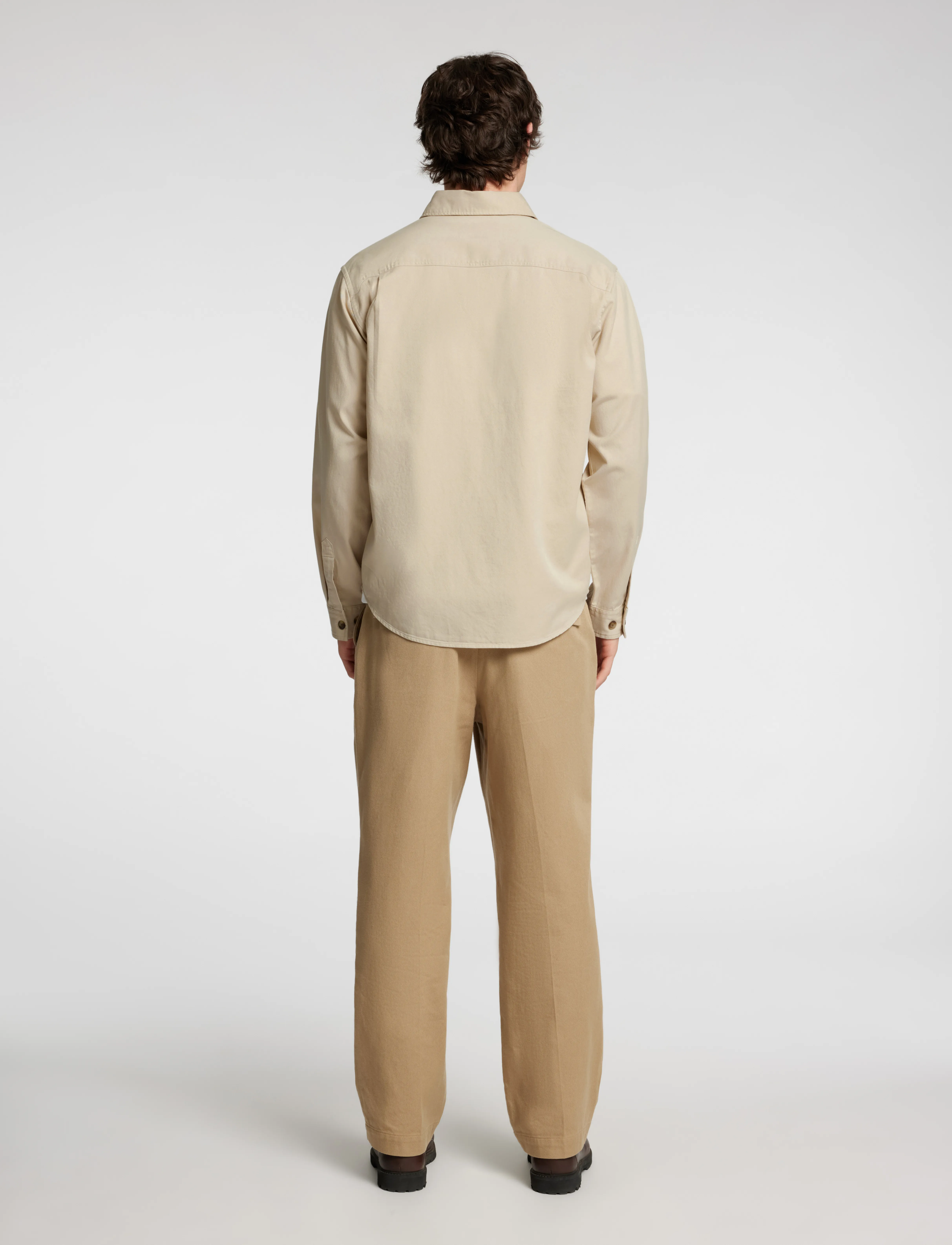 Selected - SLHACE THAIS OVERSHIRT - oatmeal - 2