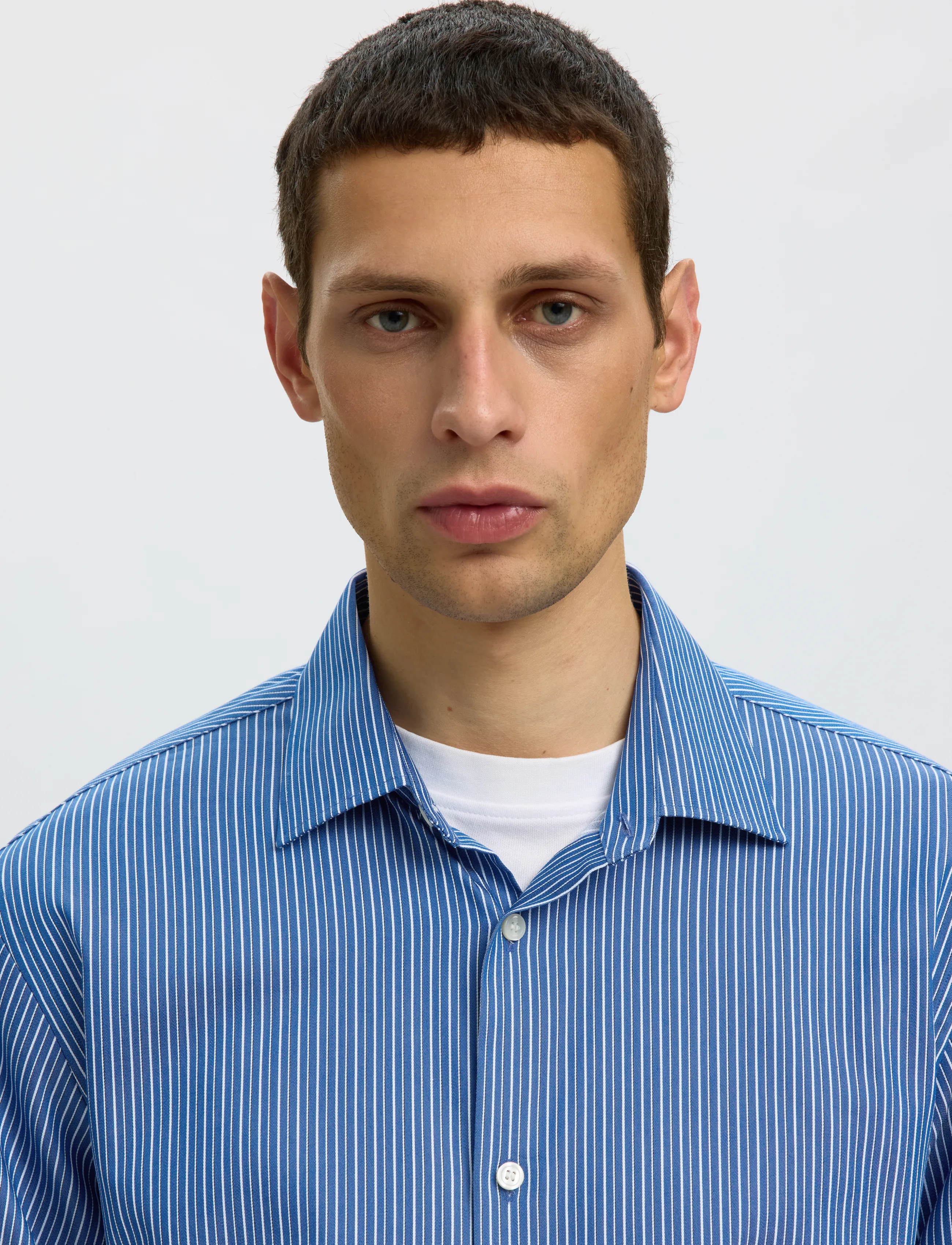 Selected - SLMSLIMFILIP PERFORMANCE LS SHIRT - limoges - 4