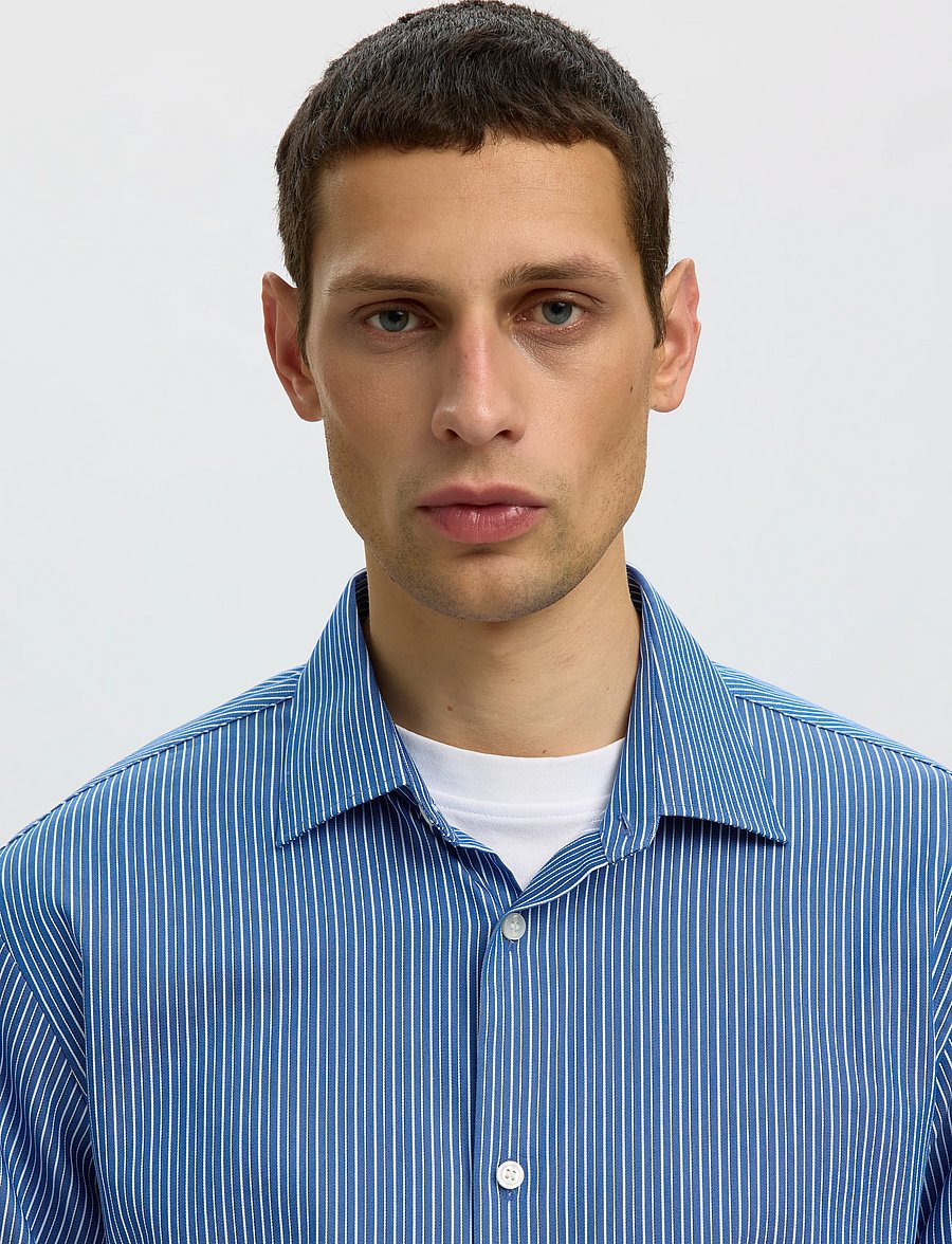 Selected - SLMSLIMFILIP PERFORMANCE LS SHIRT - limoges - 4