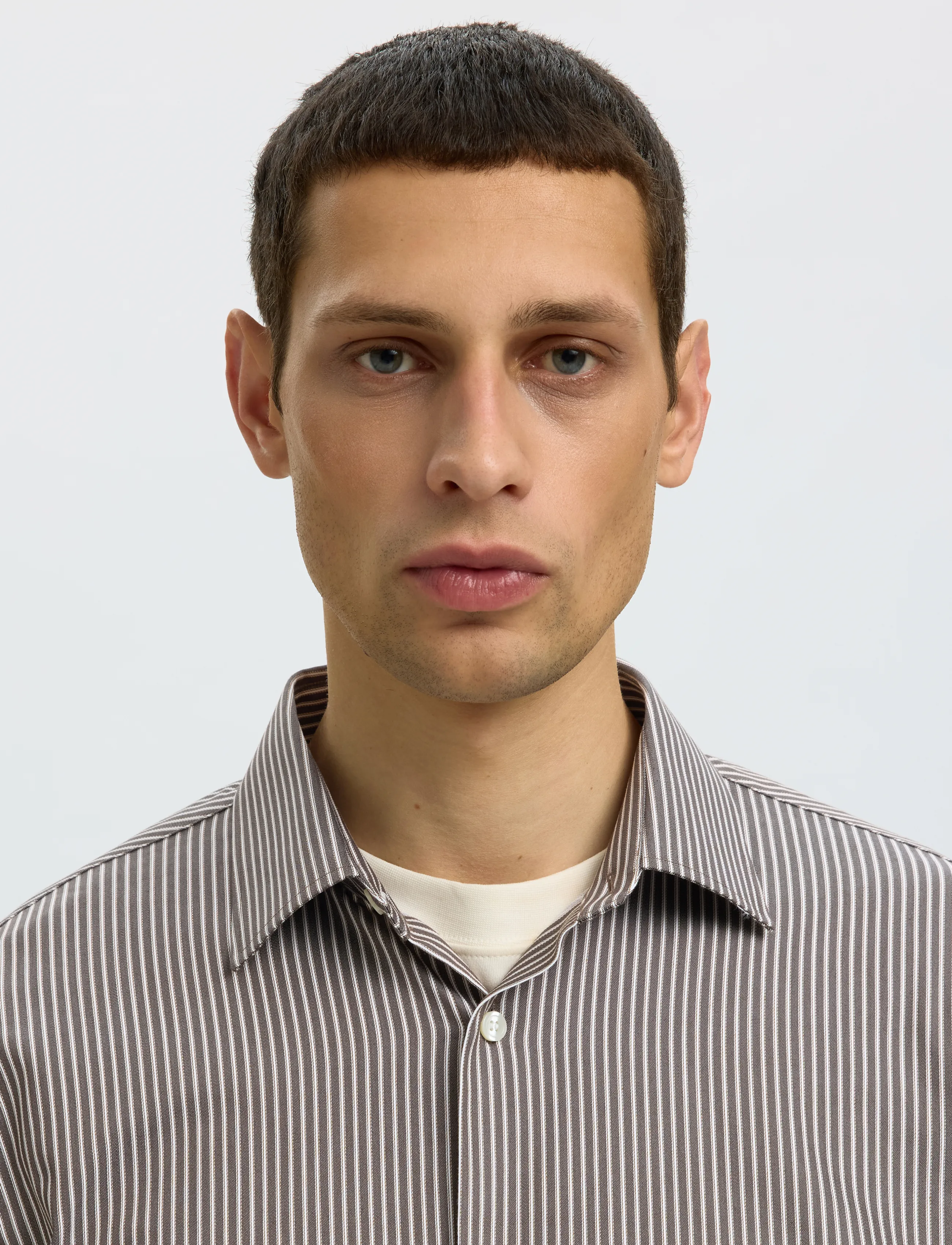 Selected - SLMSLIMFILIP PERFORMANCE LS SHIRT - turkish coffee - 4