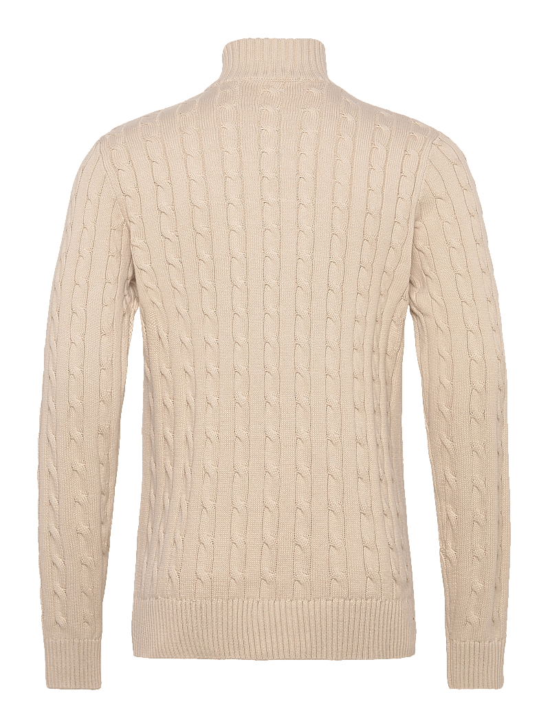 Selected - SLHRYAN STRUCTURE FULL ZIP - lukuga džemprid - oatmeal - 1