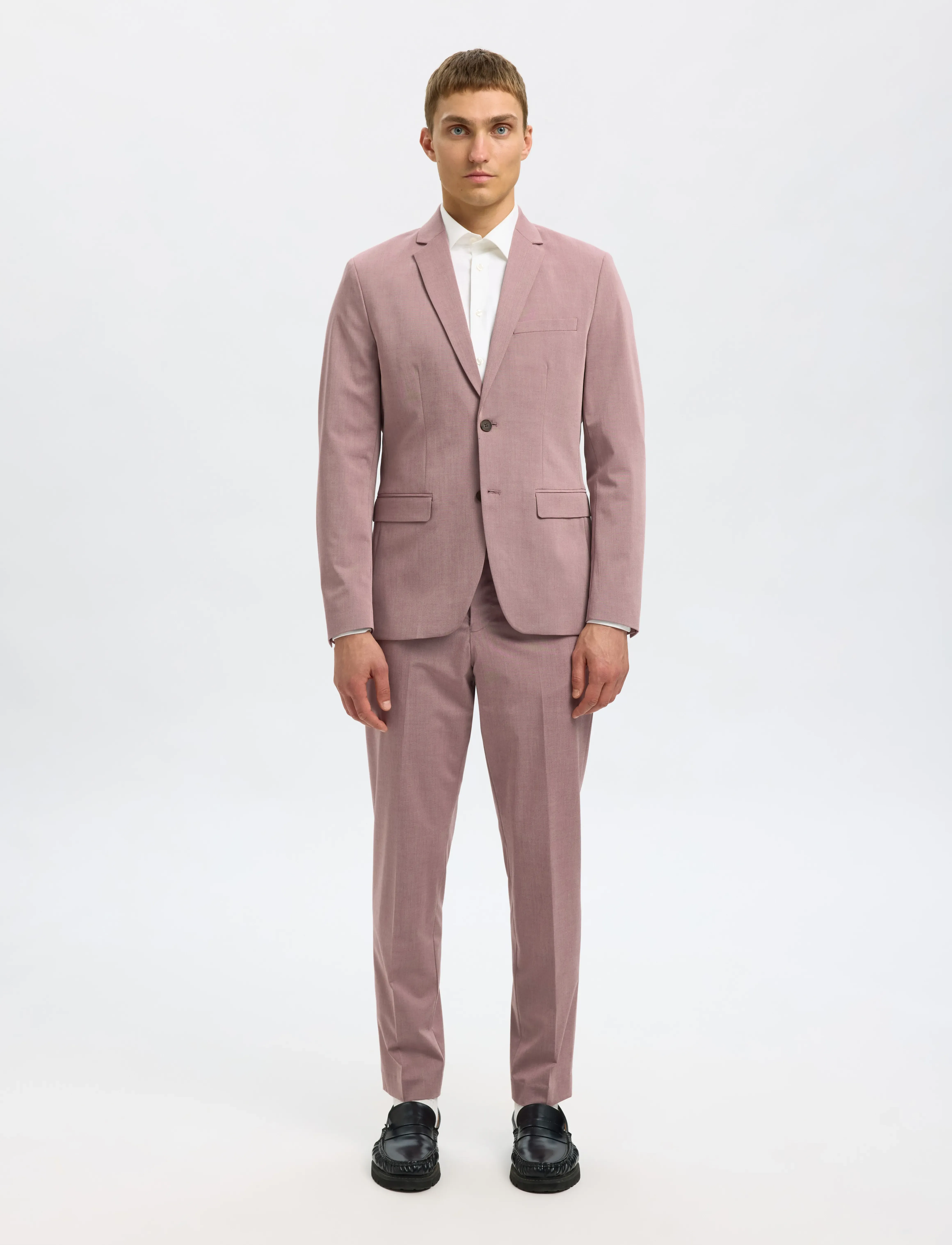 Selected - SLHSLIM-LIAM SPRING BLZ FLEX - menn - light pink - 4
