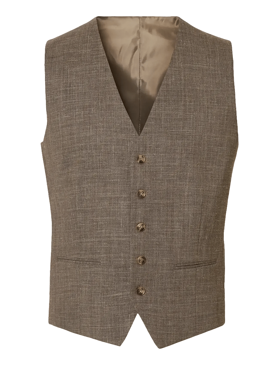 Selected - SLMSLIM-OASIS WCT - westen - dark sand melange - 1