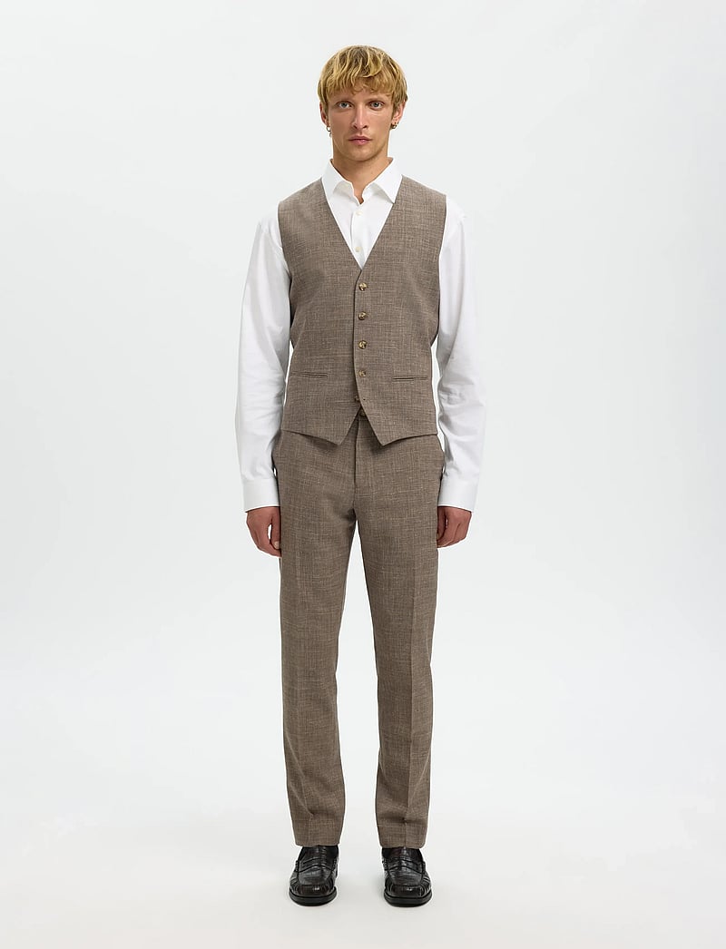 Selected - SLMSLIM-OASIS WCT - westen - dark sand melange - 3