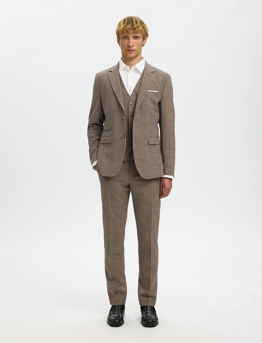 Selected - SLMSLIM-OASIS WCT - westen - dark sand melange - 4