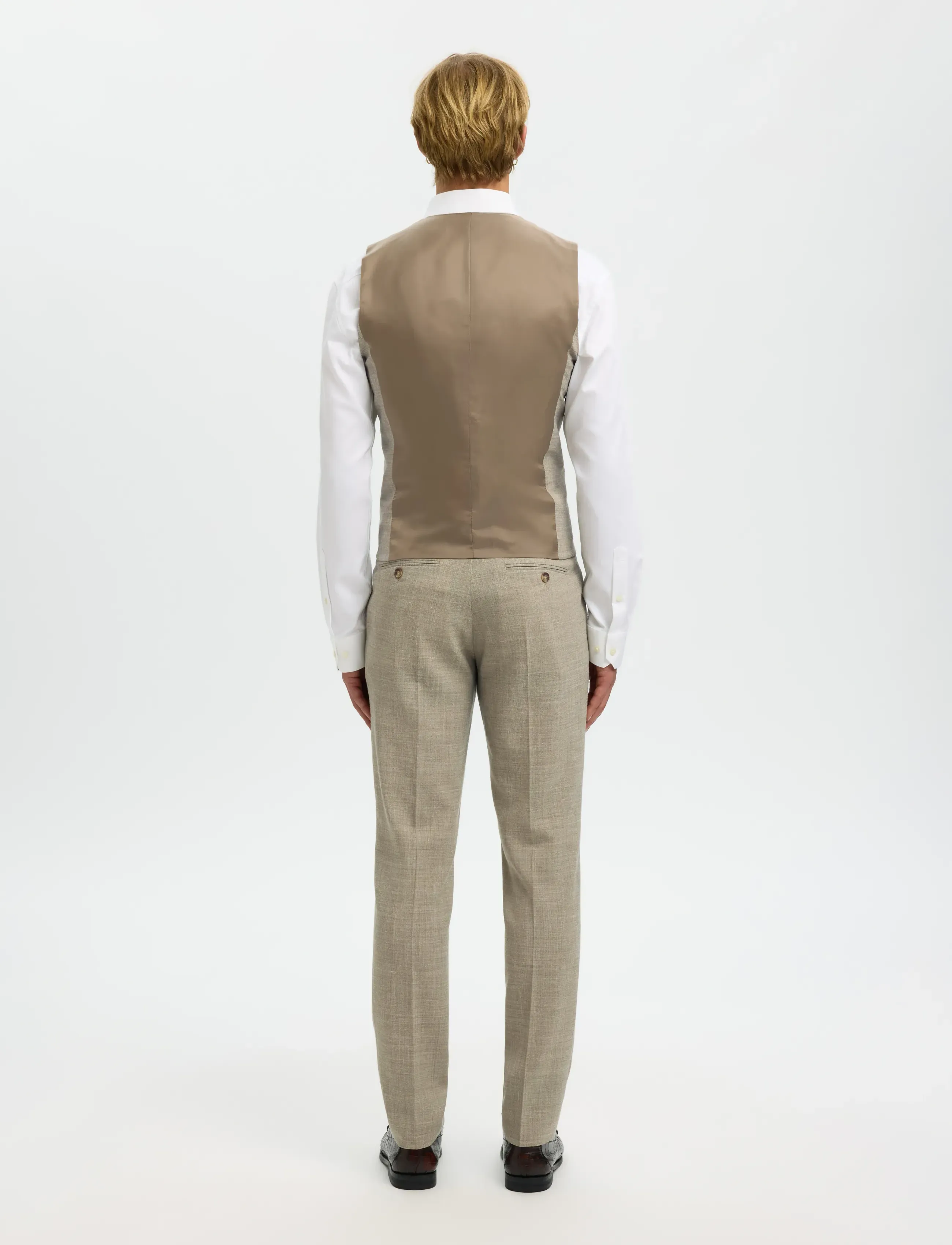 Selected - SLMSLIM-OASIS WCT - vestes - sand - 2