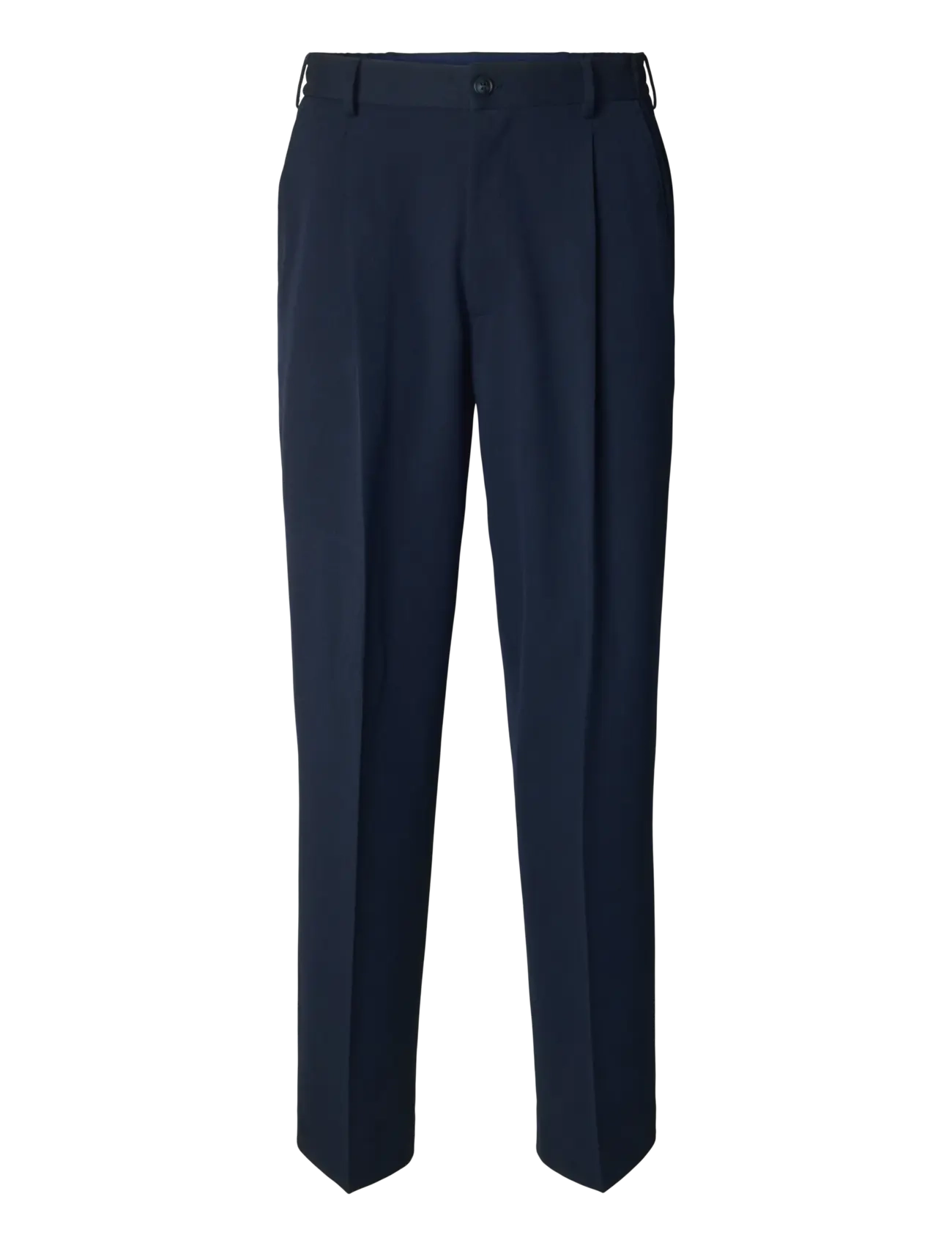 Selected SLM220-LOOSE FINN FLEX PANTS NOOS - Hosen - NAVY BLAZER / navy