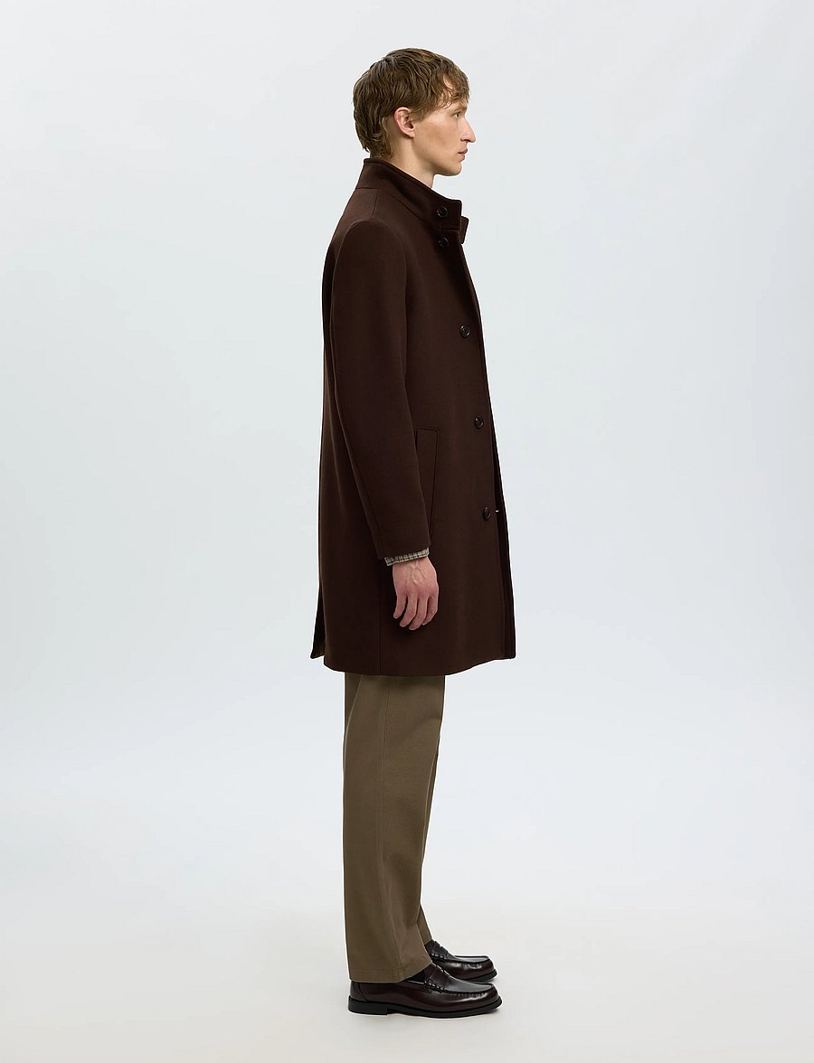 Selected - SLMRAINAR WOOL BLEND COAT NOOS - wollmäntel - delicioso - 3