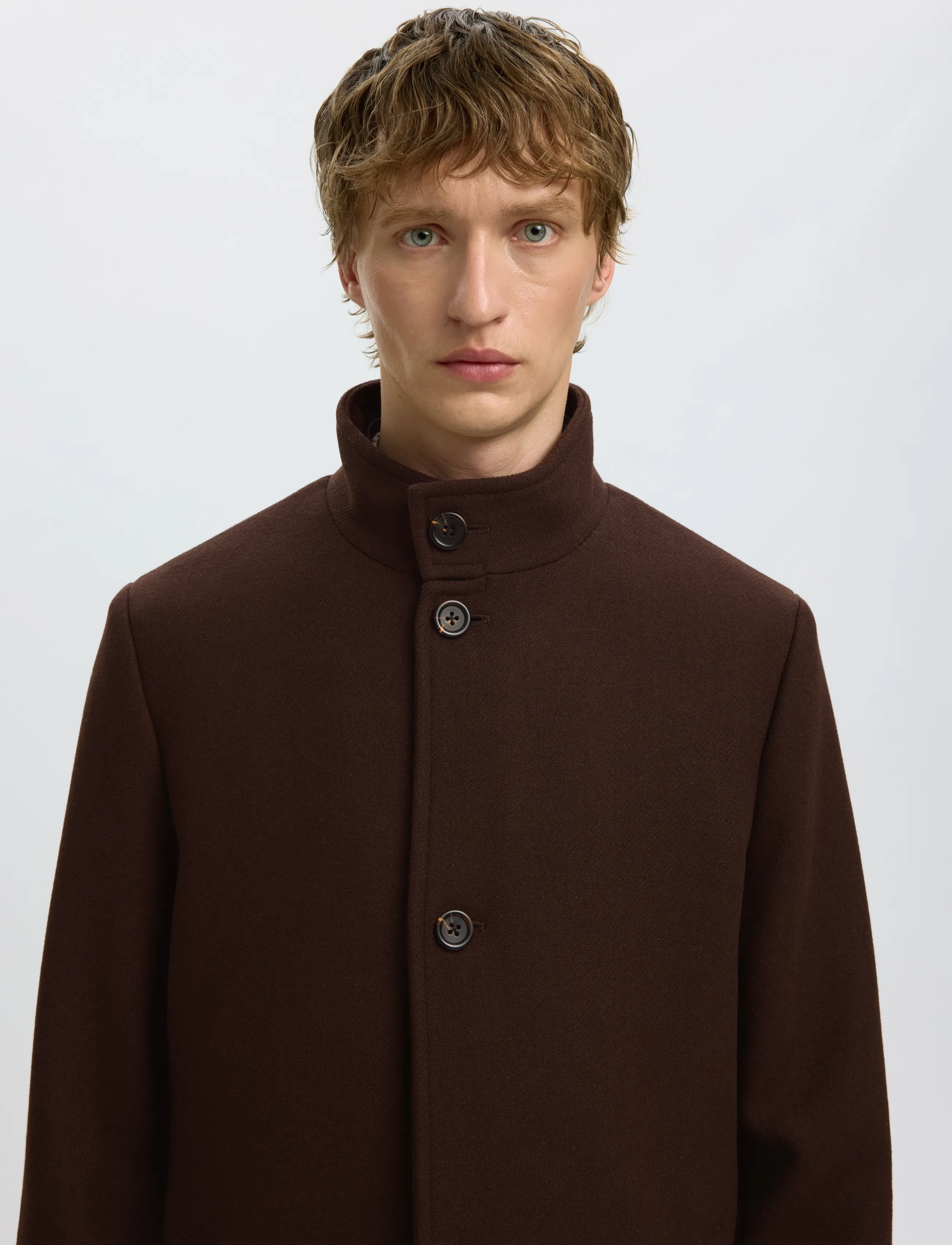 Selected - SLMRAINAR WOOL BLEND COAT NOOS - wollmäntel - delicioso - 4