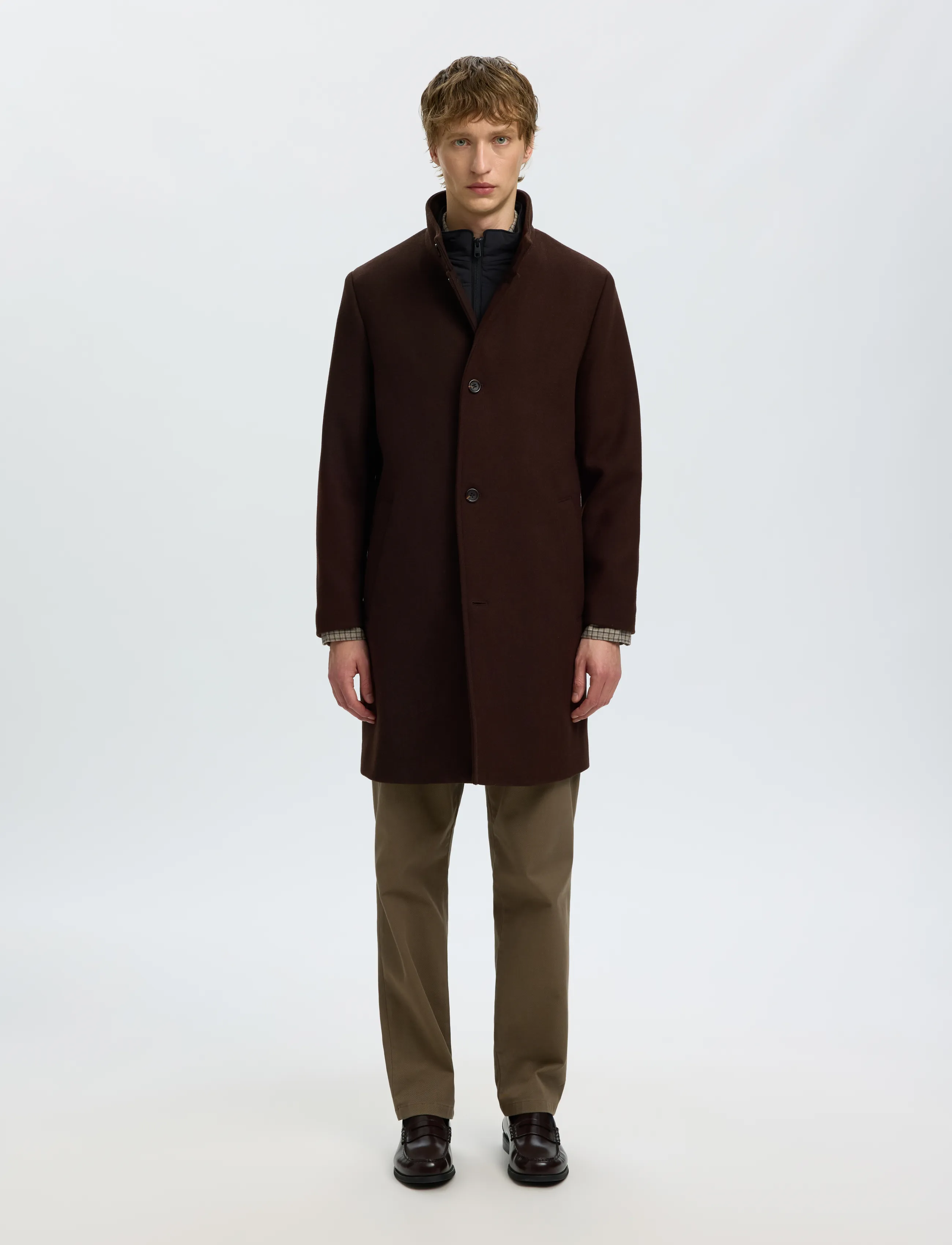 Selected - SLMRAINAR WOOL BLEND COAT NOOS - wollmäntel - delicioso - 5