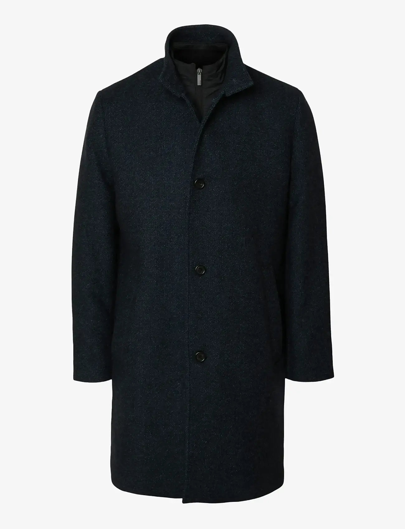 Selected - SLHRAINAR WOOL BLEND COAT NOOS - vinterjakker - sky captain - 1