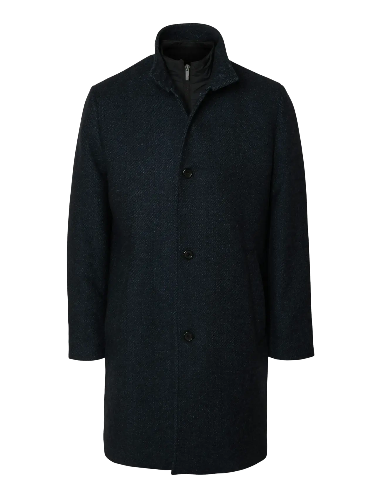 Selected SLMRAINAR WOOL BLEND COAT NOOS - Selected - SKY CAPTAIN / navy
