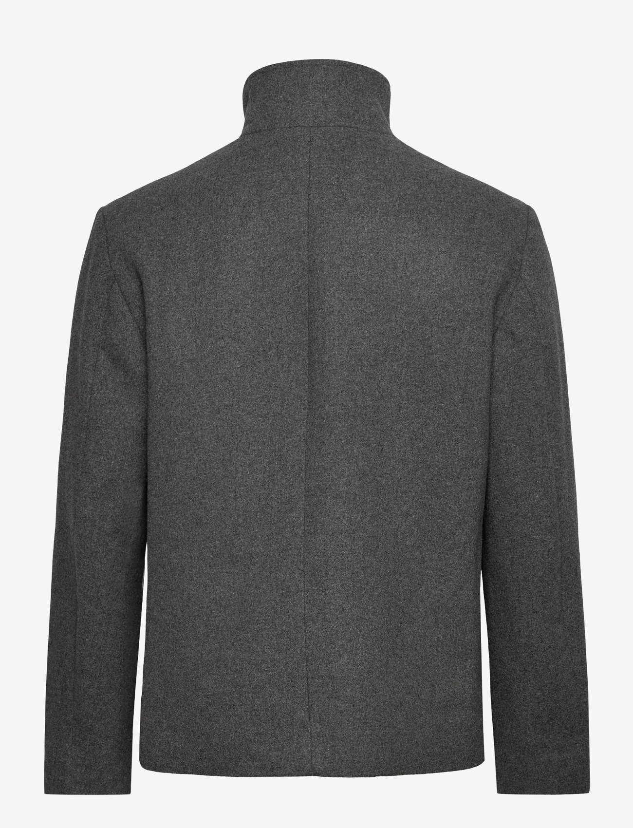 Selected - SLHRAINAR WOOL BLEND JACKET NOOS - vinterjakker - grey melange - 1