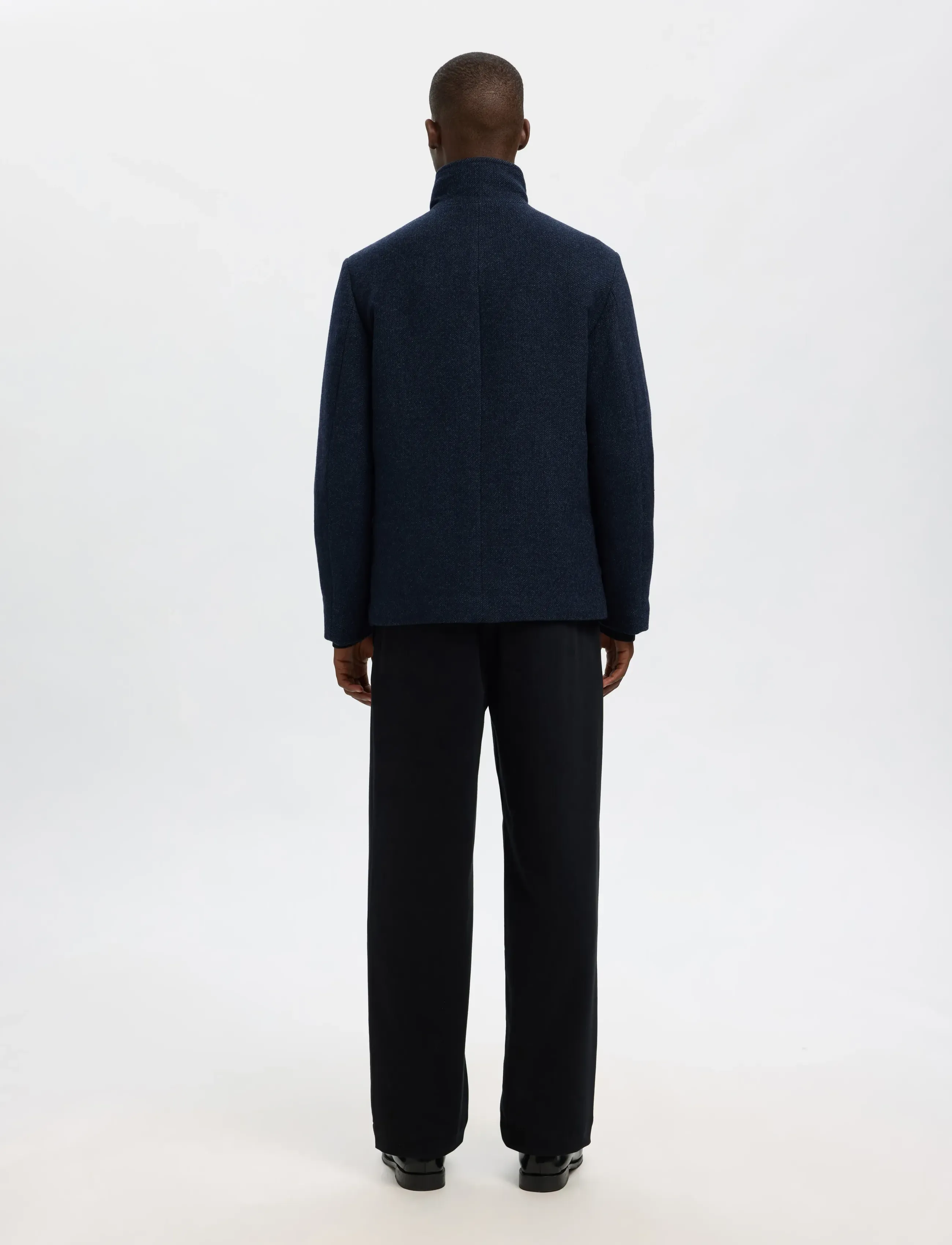 Selected - SLHRAINAR WOOL BLEND JACKET NOOS - jackets - sky captain - 2