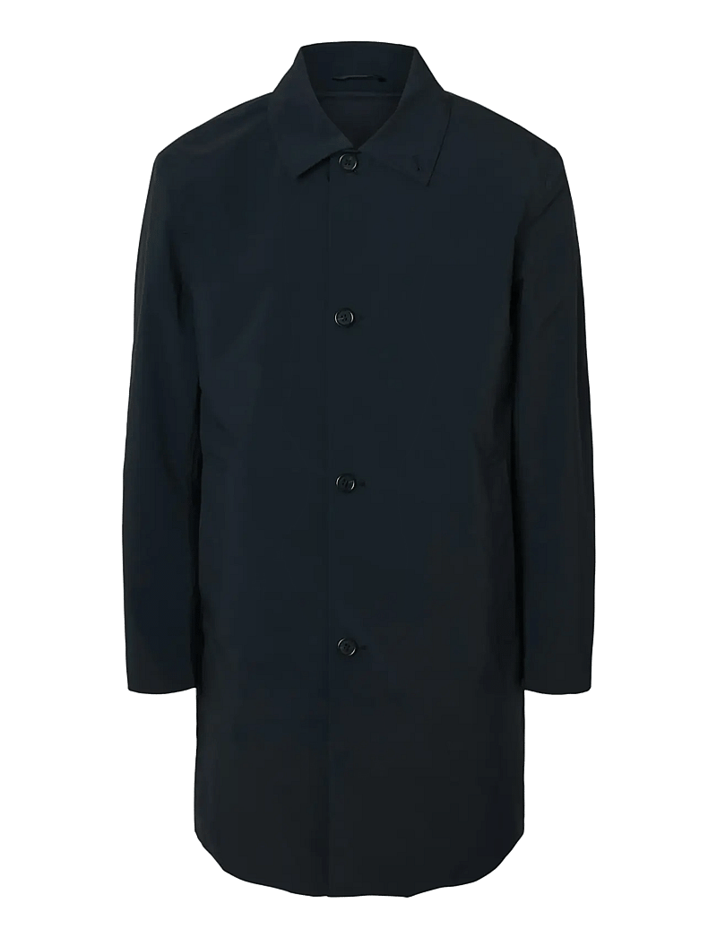 Selected - SLHSILAS URBAN TECH CARCOAT - Õhukesed mantlid - black - 1