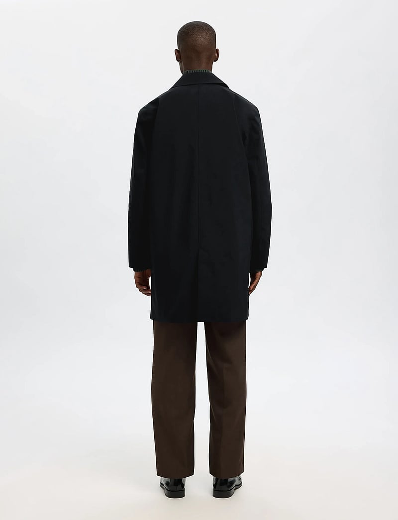 Selected - SLHSILAS URBAN TECH CARCOAT - leichte mäntel - black - 2